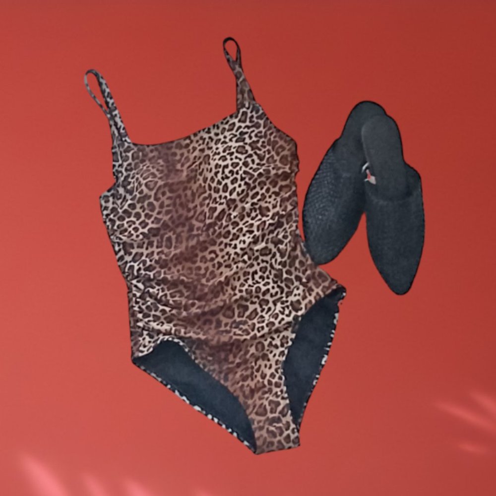 CATHERINE MALANDRINO LEOPARD SWIMSUIT